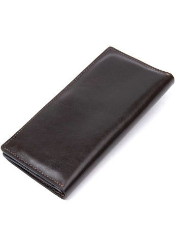 Чоловіче шкіряне портмоне 9,5х19,52 см Grande Pelle (252127392)