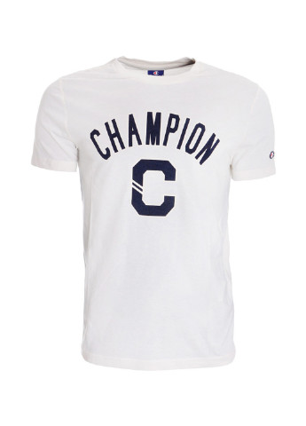 Белая футболка Champion