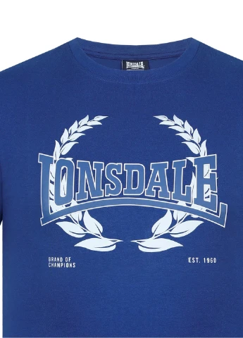 Синяя футболка Lonsdale