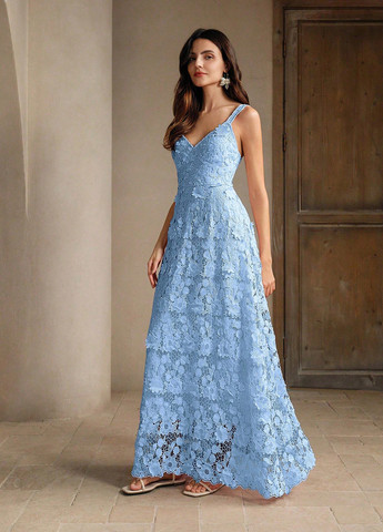 Летний женский платье SHEIN однотонный