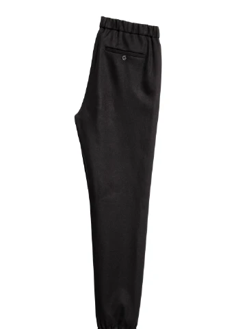 Черные демисезонные брюки H&M