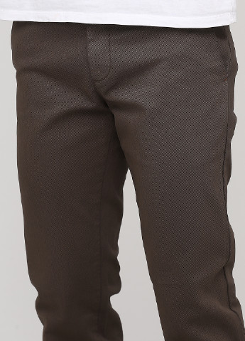 Темно-серые кэжуал демисезонные зауженные брюки Sergio
