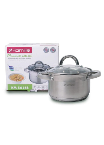 Каструля KM-5616S 2.1 л 16 см Kamille (253630996)