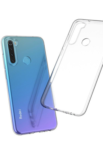 Чехол для мобильного телефона (смартфона) Xiaomi Redmi Note 8T Transparancy (704543) BeCover (201493693)