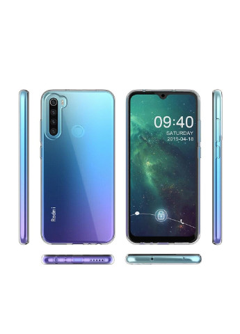 Чехол для мобильного телефона (смартфона) Xiaomi Redmi Note 8T Transparancy (704543) BeCover (201493693)