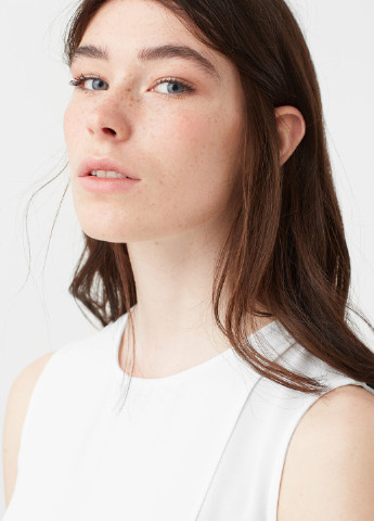 Белая блуза Mango