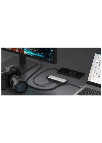 Концентратор USB-C 7-in-1 Multiport Dock (AVC009BTSGY) Belkin (250125456)