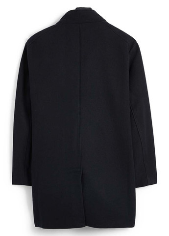 Черное демисезонное Пальто однобортное C&A