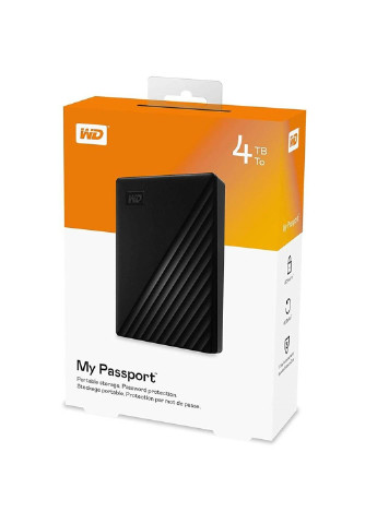 Зовнішній жорсткий диск 2.5 "4TB (WDBPKJ0040BBK-WESN) WD 2.5" 4TB (250054045)