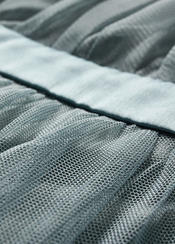 М'ятна вечірня сукня на одне плече C&A однотонна