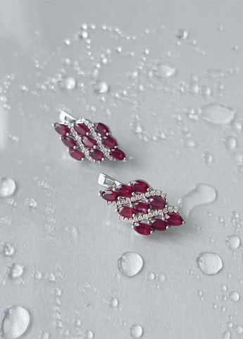 Серьги Silver Flame (276190786)