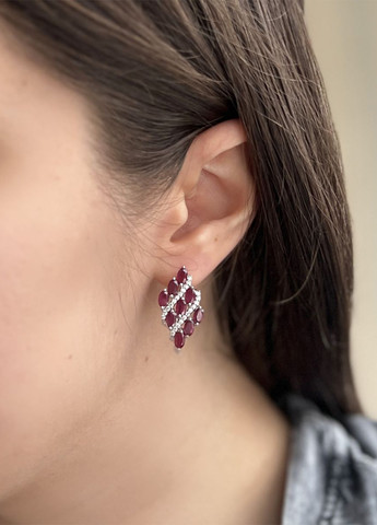 Серьги Silver Flame (276190786)