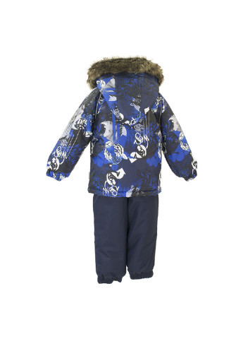 Синий зимний комплект зимний (куртка + полукомбинезон) avery Huppa