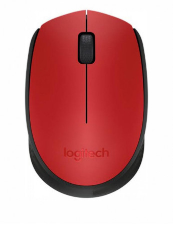 Мышь беспроводная Logitech m171 - emea - red (130109377)