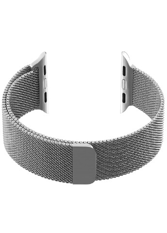 Металевий ремінець Milous-38 для Apple Watch 38-40 мм 1/2/3/4/5/6/SE Promate milous-38.silver (216034095)
