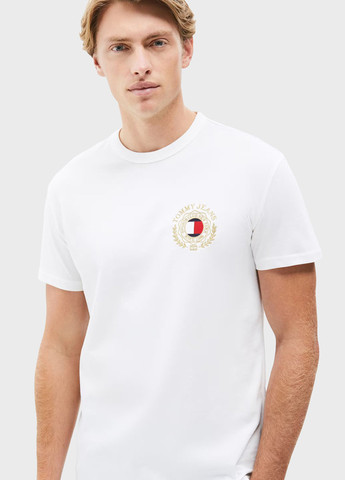 Біла футболка Tommy Jeans