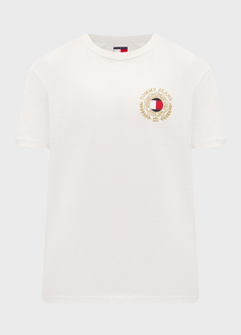 Біла футболка Tommy Jeans