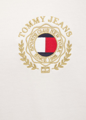 Біла футболка Tommy Jeans