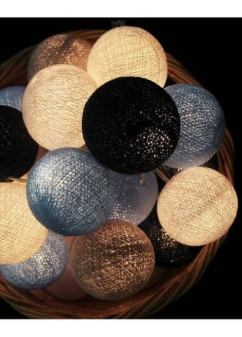 Гірлянда тайські ліхтарики CBL Tornado 20 кульок, 3.7 м Cotton Ball Lights 1341 (252644011)
