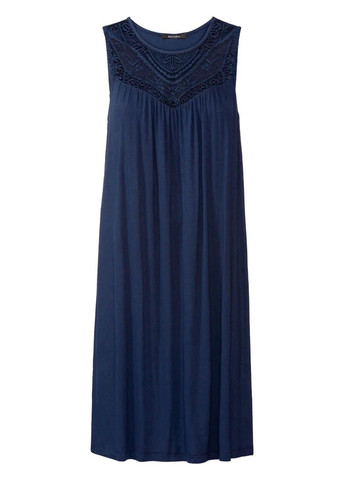 Темно-синя кежуал сукня а-силует Esmara однотонна