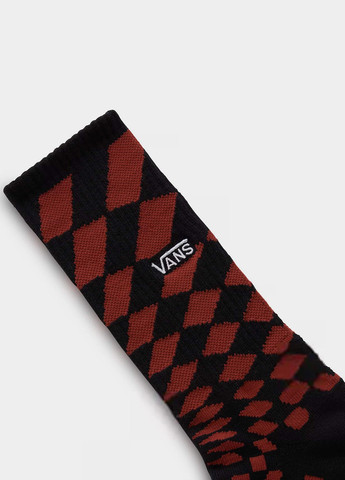 Чорні шкарпетки Vans геометричні (327368744)