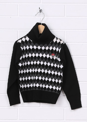 Черный демисезонный свитер NM