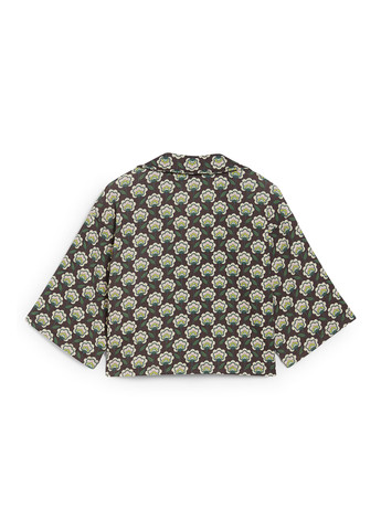 Тёмно-коричневая блуза C&A