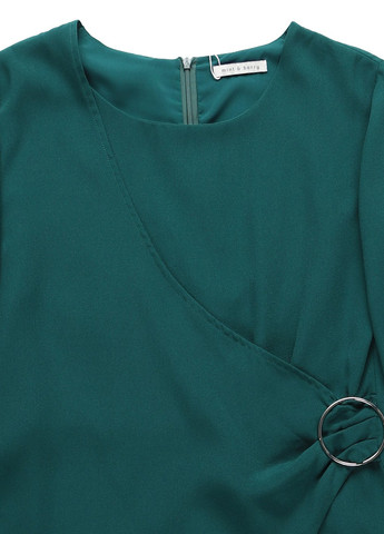 Зеленое кэжуал платье MINT&BERRY однотонное