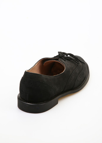 AURA Туфлі оксфорди чорний з натуральний нубук, україна — демісезон (337346286)