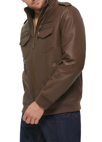 Коричнева демісезонна куртка Levi's