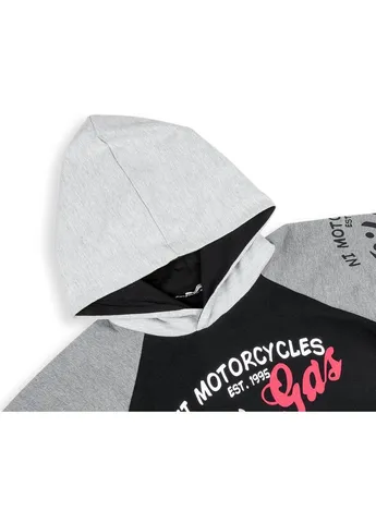Кофта з капюшоном (12040-152G-gray) Breeze (251313379)