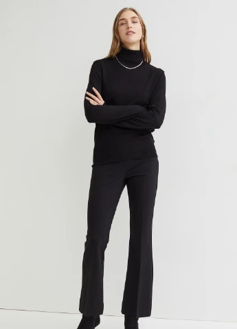 Гольф,чорний, H&M Basic (256700610)