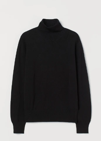 Гольф,чорний, H&M Basic (256700610)