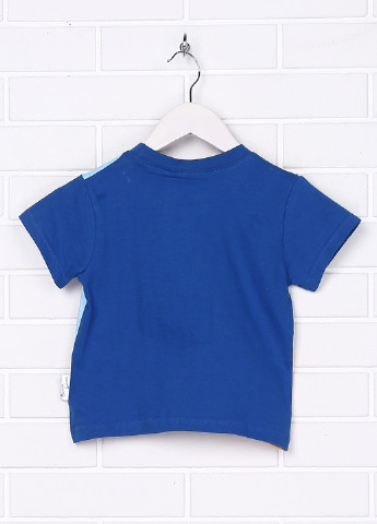 Светло-синяя летняя футболка с коротким рукавом Disney