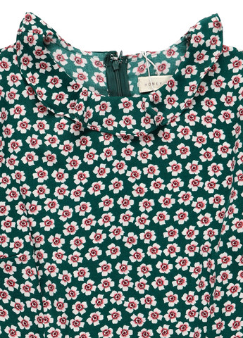 Зелена кежуал сукня а-силует Honey Punch з квітковим принтом