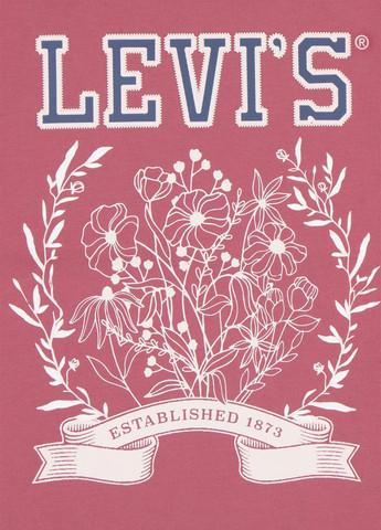 Розовая летняя футболка Levi's