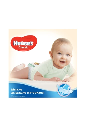 Підгузки Classic 3 (4-9 кг) Jumbo Pack (58 шт.) Huggies (130948014)