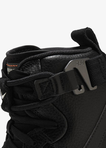 Кроссовки DC3584-001 Nike AF1 HI UT 2.0 чёрные демисезоны (317286267)