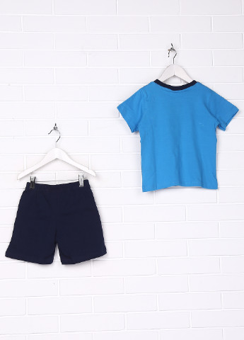Синий летний комплект (футболка, шорты) Disney