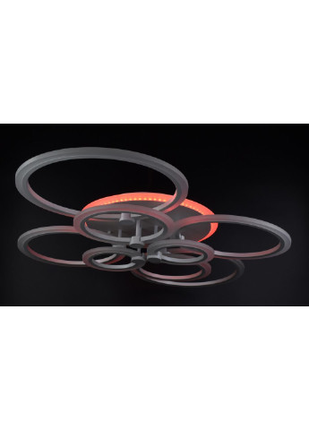 Люстра потолочная LED с пультом A2374/8-RGB-wh Белый 14х80х103 см. Sunnysky (253528054)