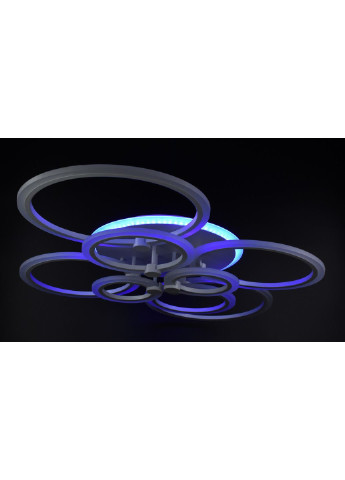 Люстра потолочная LED с пультом A2374/8-RGB-wh Белый 14х80х103 см. Sunnysky (253528054)