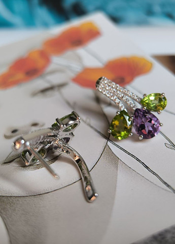 Сережки Silver Flame (329999738)