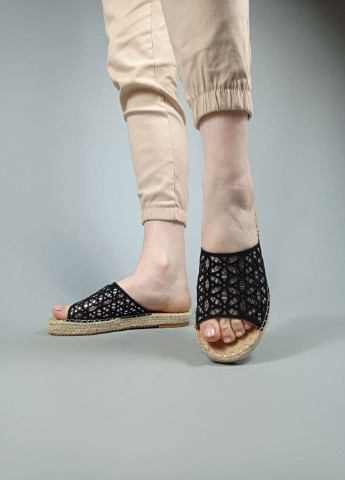 Чёрные эспадрильи Kamengsi однотонный (226956010)