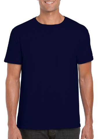 Темно-синя футболка Gildan