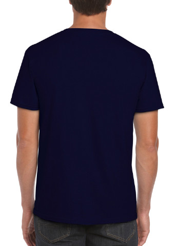 Темно-синя футболка Gildan