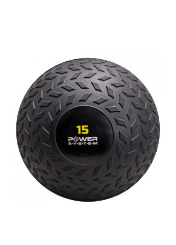 М'яч SlamBall для кросфіта і фітнесу, 15 кг Power System (138295995)