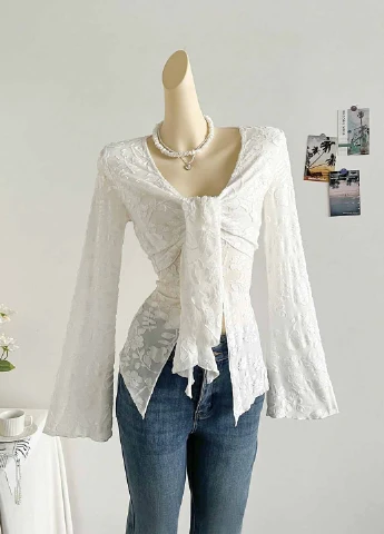 Белая блуза SHEIN