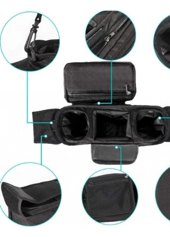 Сумка-органайзер для коляски Momcomfort Черная No Brand (253840353)