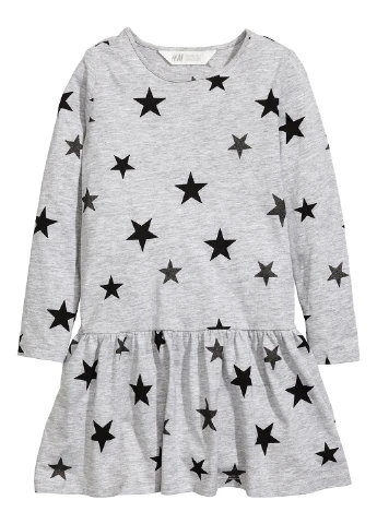 Сіра сукня H&M (61628807)