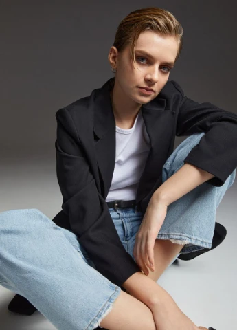 Жакет оверсайз H&M (222564304)